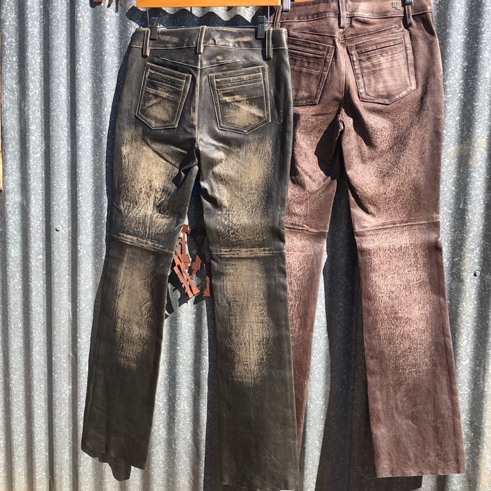 Leather pants by Manuel